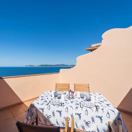 Sea Front Terrace Marco Polo Lägenhet Alghero Exteriör bild